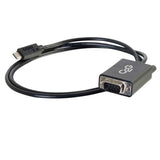 C2g Usb C To Db9 Serial Adapter Cable Usb C 2.0 M/M Cable Usb / Serie Db-9 (M) A Usb-C (M) Conector C Reversible Negro