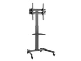 EAN 4015867222966 - Equip 650607 mueble y soporte para dispositivo multimedia Negro Panel plano Carro multimedia imagen 1