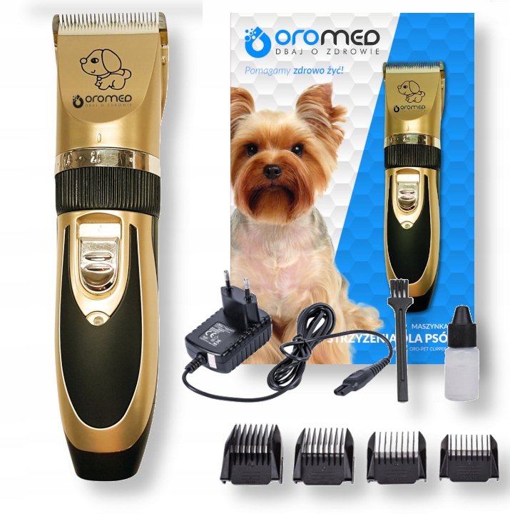Cortadora De Pelo Oromed Oro-Pet Clipper Gold  De Mascotas