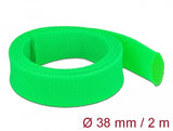 Delock 20754 Funda Trenzada Estirable 2 M X 38 Mm, Color Verde