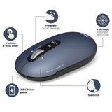 Port Designs Professional Bluetooth Mouse Built-In Usb-C Rechargeable Battery Up To 1 Month Autonomy Freewheel Technology