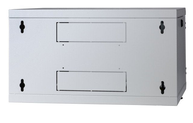 Efb 19" Wandgehäuse 6he, Schwenkend, 2-Teilig, Ral7035, Tiefe 600 Mm