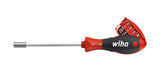 Wiha Schraubendreher 1/4", Mit Bit-Magazin (Negro/Rojo, Mit 8 Bits) 32901