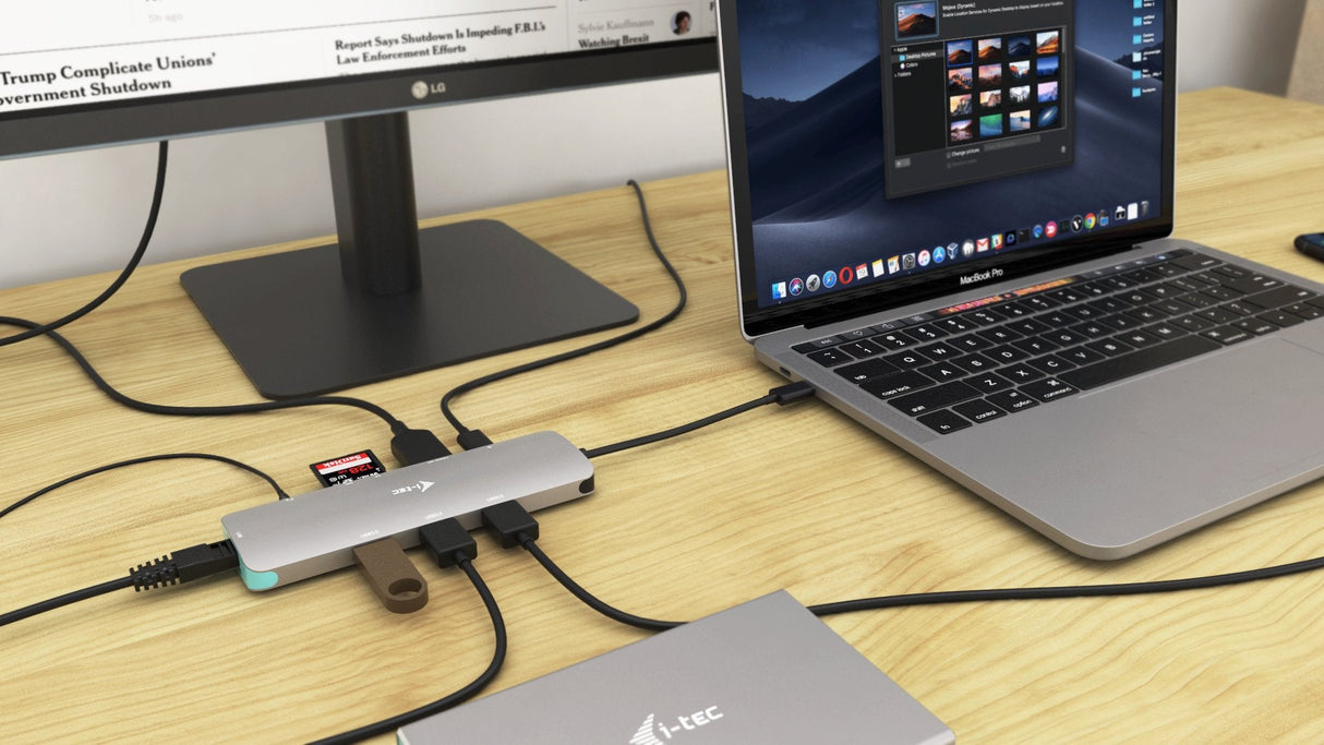 I-Tec Nano Docking Station Usb-C 100w