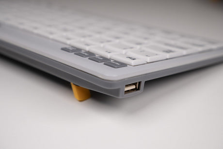 EAN 8719274677321 - BakkerElkhuizen UltraBoard 950 V2 teclado Oficina USB QWERTZ Alemán Gris Oscuro, Gris claro imagen 11