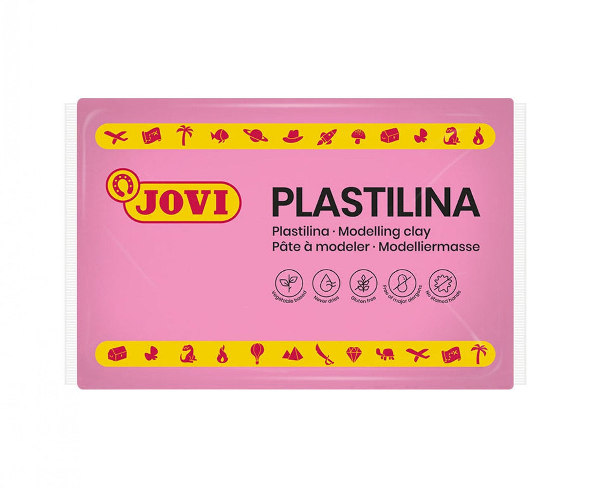 Plastilina Jovi 350g - Color Rosa