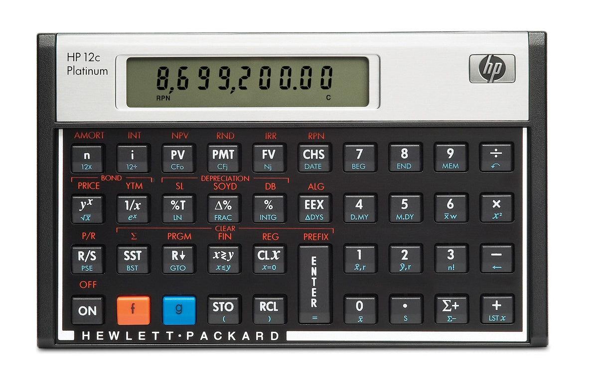 Hp 12c Platinum - Finansiel Regnemaski