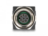 Delock M12 Adaptador A-Kodiert 8 Pin Hembra A Rj45