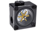 Alphacool Indicador De Flujo Eisflügel G1/4 Cuadrado - Acetal Negro