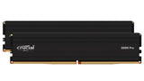 Crucial Pro Memoria Ddr5 32gb 16gbx2  5600 Udimm Cl46 Cp2k16g56c46u5