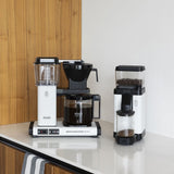 Moccamaster 49502 Km5 Kaffeemühle, Filterkaffee, Mat.White
