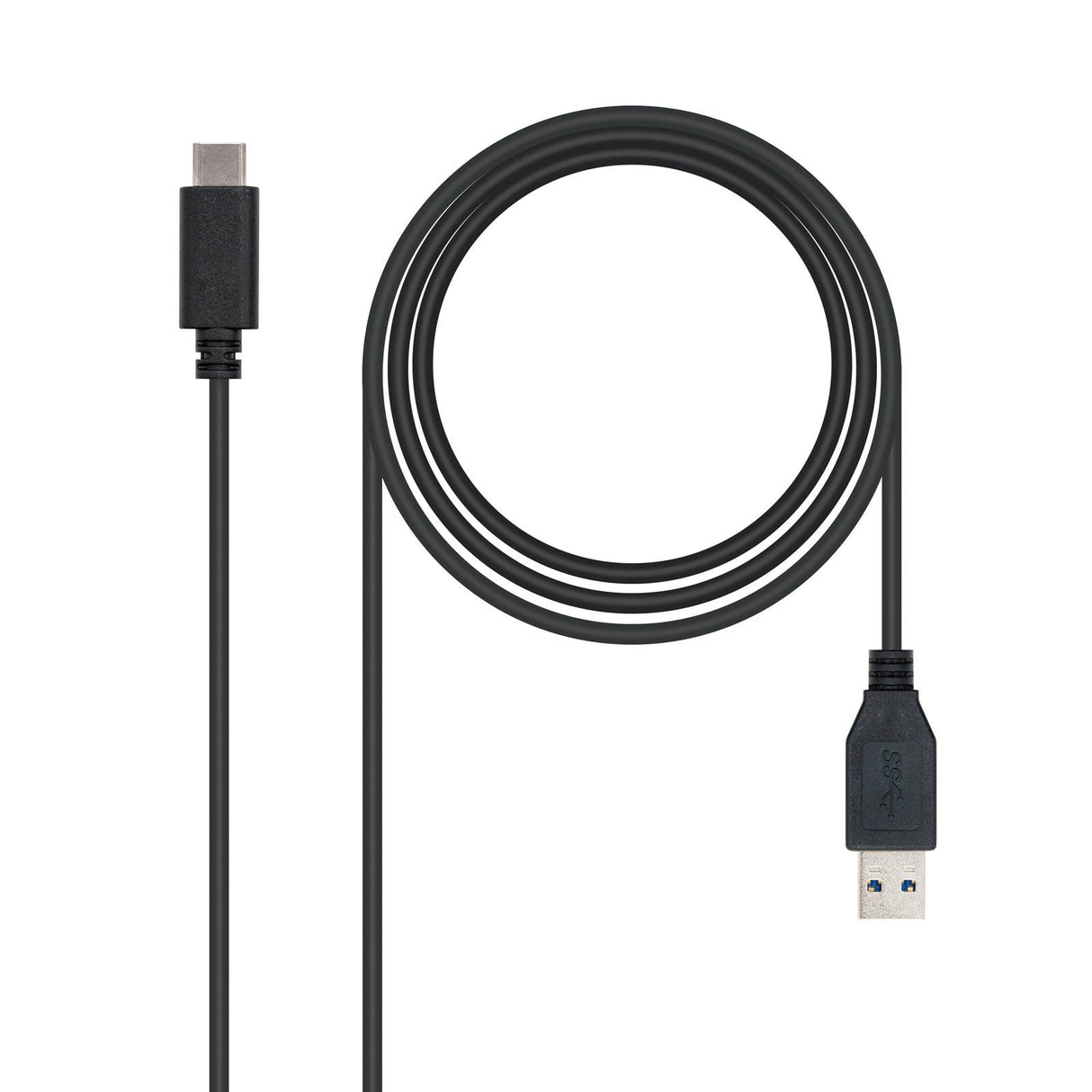 Nanocable Cable Usb-C 3.1 Gen 2 10gbps Macho A Usb-A Macho 1m