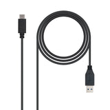 Nanocable Cable Usb-C 3.1 Gen 2 10gbps Macho A Usb-A Macho 1m