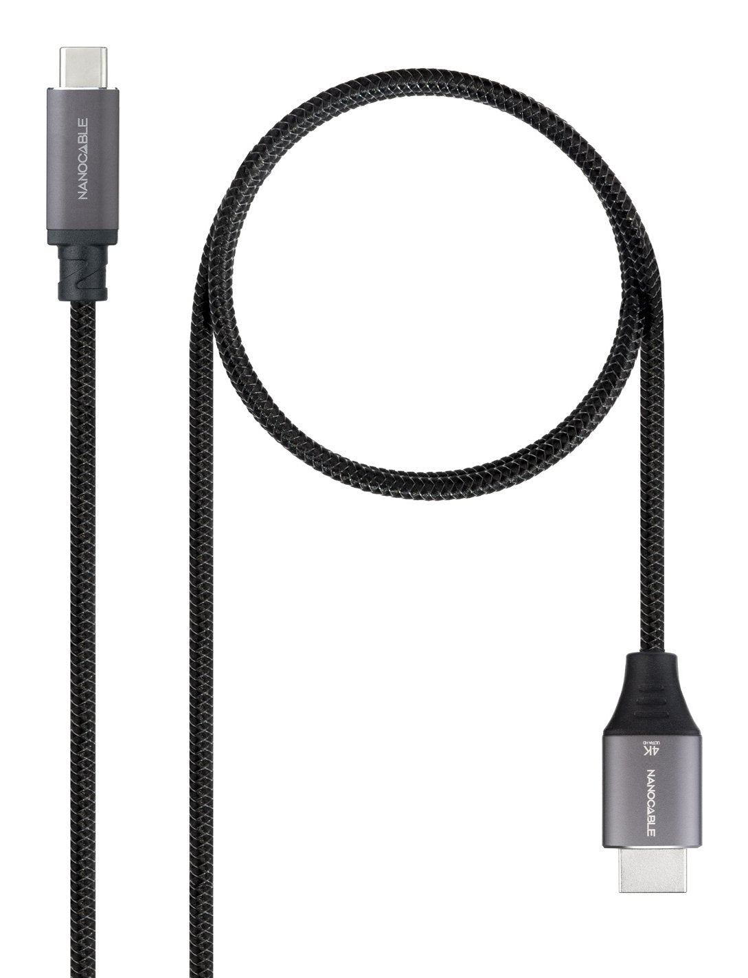 Cable Usb-C/M -Hdmi/M 2.0 4k 60hz,  Negro 1.8m