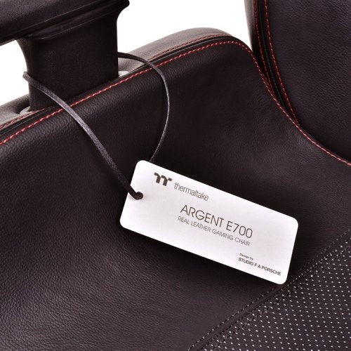 Thermaltake Argent E700 Ice Gris Metallic Alcantara Leather Chair