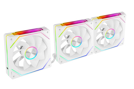 EAN 8435693111658 - Mars Gaming MF-LINKFINITYKIT2RW Carcasa del ordenador Ventilador 12 cm Blanco 3 pieza(s) imagen 3