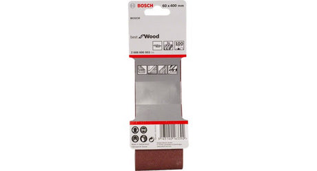 EAN 3165140163699 - Bosch 2 608 606 033 accesorio para lijadora 3 pieza(s) Banda de lijado imagen 2