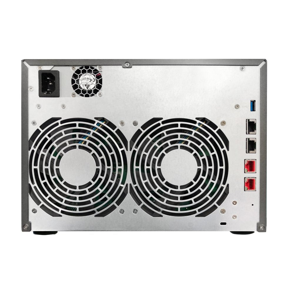 Servidor Nas Asustor As6510t 10 Bahias Atom C3538 Quad Core Denverton 2.1ghz 8gb 2x2.5gbe  2x10gbe Raid 0,1 Jbod Sata6gb Usb 3.0