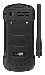 Gigaset Glx 8 Active Schwarz 6,1 Cm 2,4 Zoll Display Push-To-Talk Funktion 2500 Mah Akku Ip68 2 Mp Kamera Dual-Sim Azultooth
