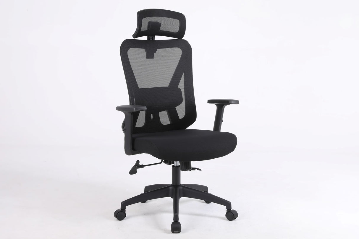 EAN 5901443391968 - Activejet T5 BLACK silla de oficina y de ordenador Asiento acolchado Respaldo de malla imagen 2