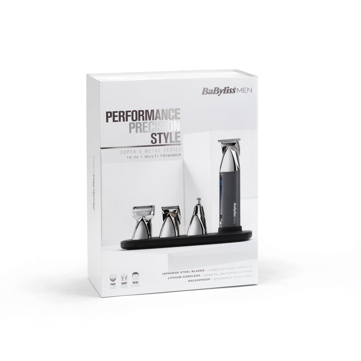 Babyliss Super-X Metal Mt996e Cortadora De Pelo Y Maquinilla