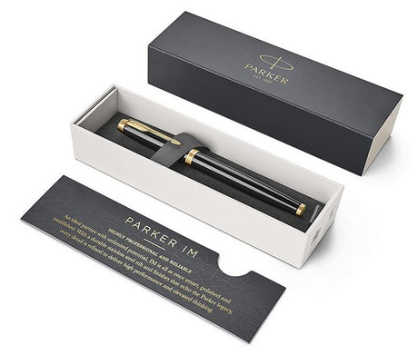 EAN 3501179316451 - Parker IM pluma estilográfica Sistema de carga por cartucho Negro, Oro 1 pieza(s) imagen 4