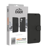 Eiger North Folio Case Galaxy S25 Edge Schwarz