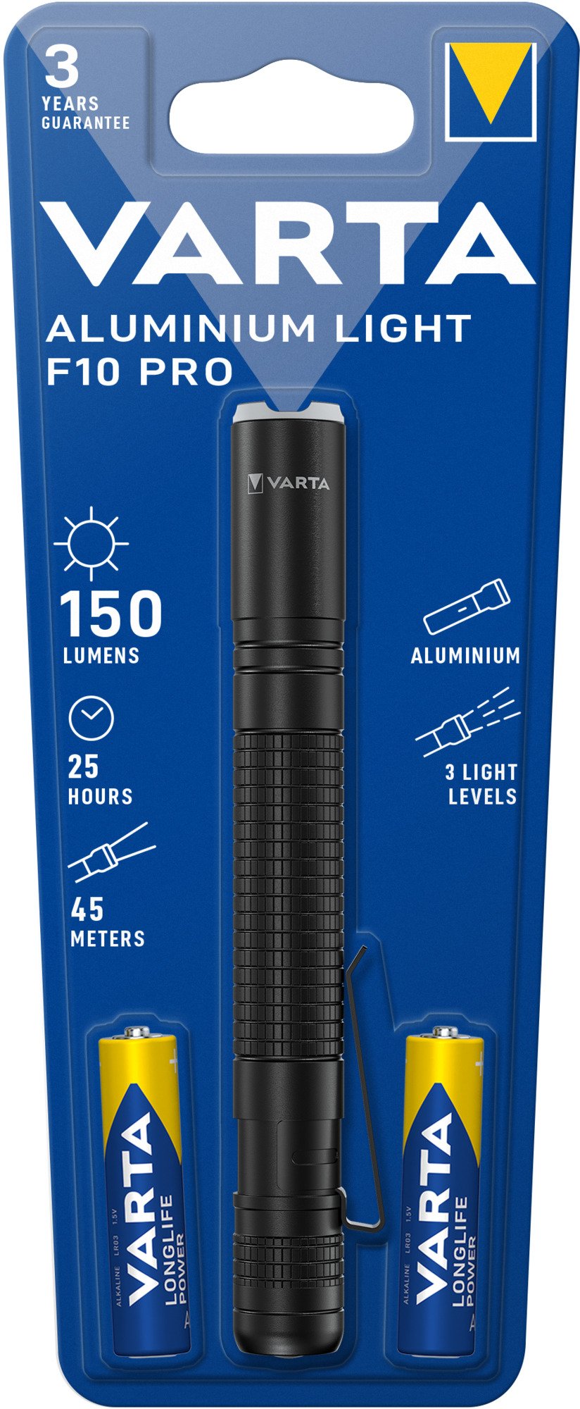 Linterna Varta Aluminium Light F10 Pro