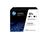 EAN 0190780576083 - HP 87X 2-pack High Yield Black Original LaserJet Toner Cartridges cartucho de tóner 2 pieza(s) imagen 1