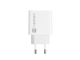 Cargador Usb Natec Ribera Usb-C 20w Pd Blanco