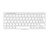 EAN 5099206125803 - Logitech 920-013007 teclado para móvil AZERTY Francés Bluetooth Blanco imagen 3