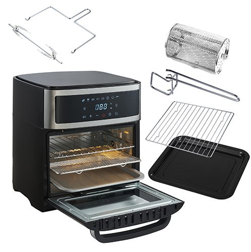EAN 5903887803168 - Adler AD 6309 freidora Sencillo 13 L Independiente 2500 W Freidora de aire caliente Negro, Plata imagen 8