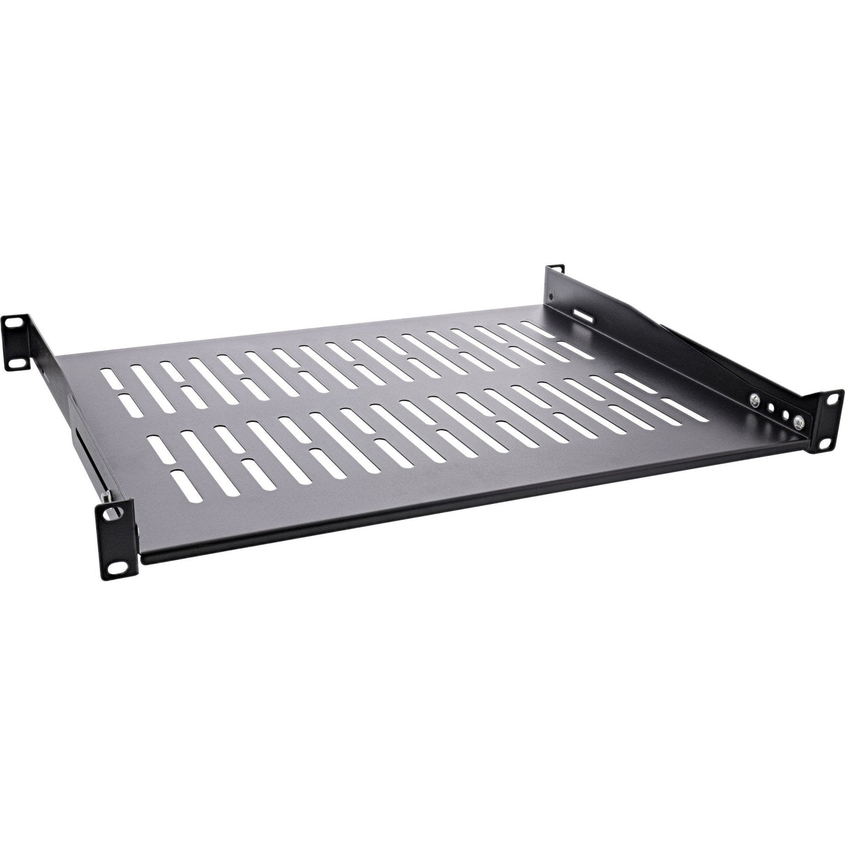 Inline® 19" Shelf, 350mm, 50kg, 1u, Ral 9005 Negro