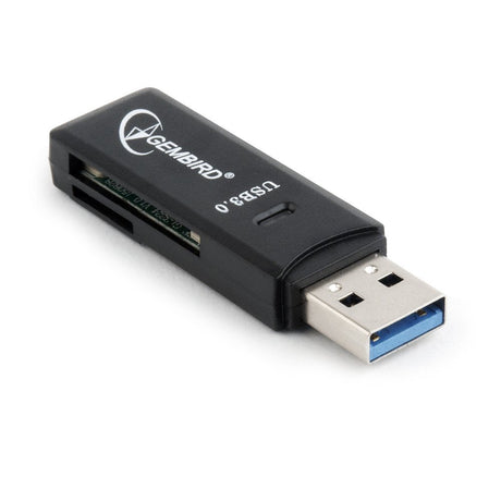 EAN 8716309087704 - Gembird UHB-CR3-01 lector de tarjeta USB Negro imagen 1