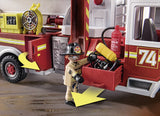Playmobil Vehiculos De Rescate: Camion De Bomberos Con Escalera