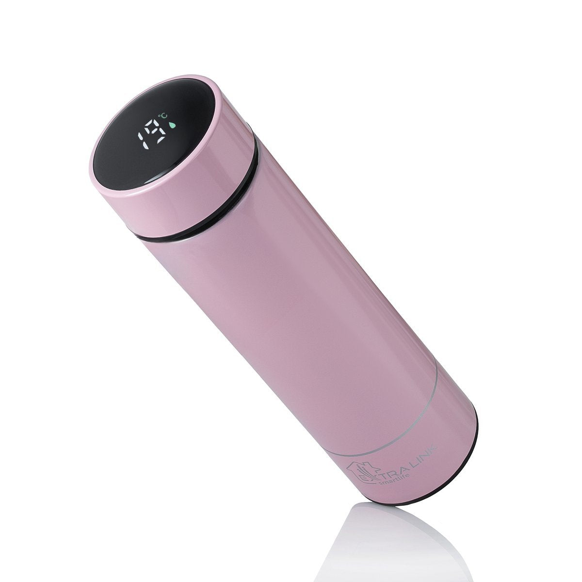 Extralink Mug-Smart500 Pink Taza De Viaje 500 Ml Rosa Acero Inoxidable