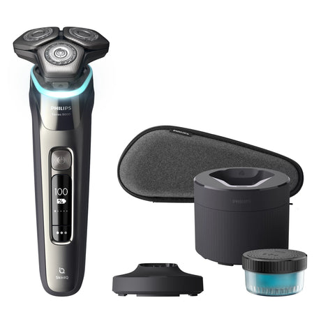 EAN 8720689018142 - Philips SHAVER Series 9000 S9974/55 afeitadora Máquina de afeitar de rotación Recortadora Cromo imagen 2