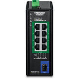 Trendnet Industrial Switch 9-Port 2.5g Poe++ 1sfp+ Din-Rail