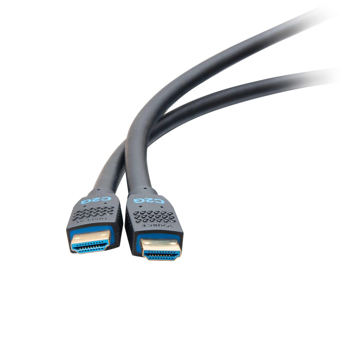 C2g 12ft Ultra Flexible 4k Active Hdmi Cable Gripping 4k 60hz In-Wall M/M Cable Hdmi Con Ethernet Hdmi Macho A Hdmi Macho 3.7 M Negro Activo Admite 4k60hz