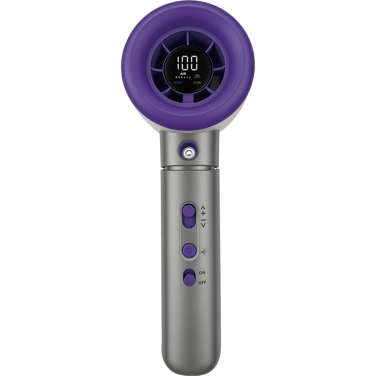 EAN 0023942323457 - Verbatim 32345 ventilador y nebulizador personal de mano Púrpura, Gris Ventilador de mano imagen 1