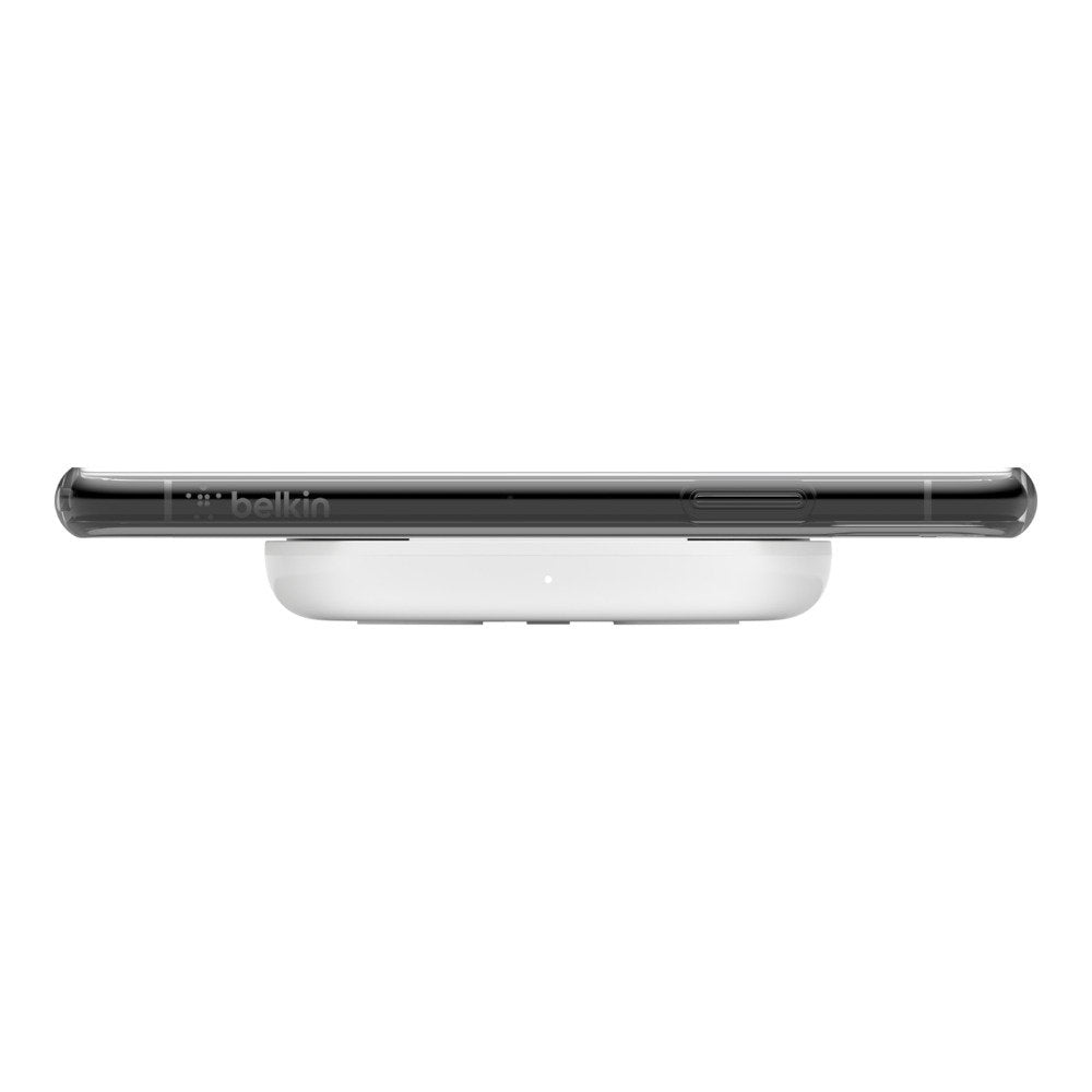 Cargador Qi Inalambrico Belkin 10w Adaptador Ca Blanco