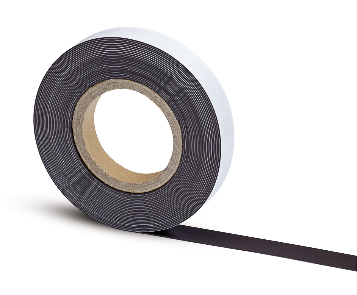 Jakob Maul Gmbh Hebel Cinta Magnética Longitud 10 M Ancho 25 Mm Negro Dicke 1 Eine Seite
