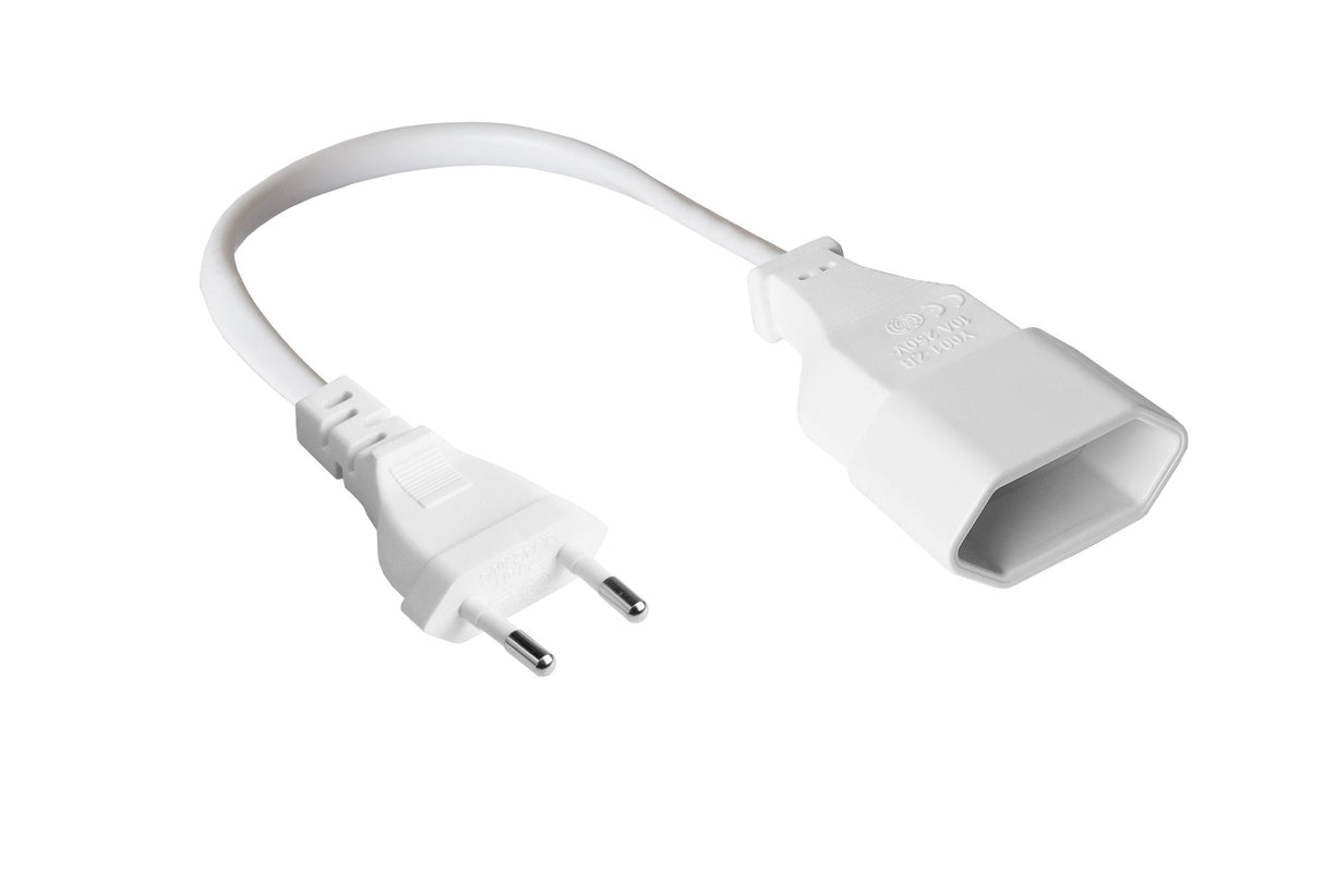 Good Connections Euro-Extensión Blanco 3m