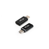 Nanocable Adaptador Micro Usb/M A Usb-C/H - Negro