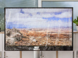 Python Tv-Cover Wetterfester Schutz 58x58cm 22" Bis 24" Tv
