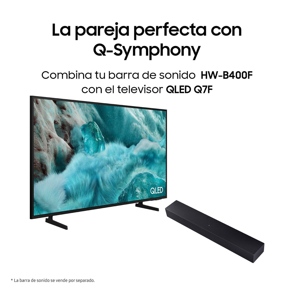 Barra De Sonido Samsung Hw-B400f/Zf  2.0 40w - Dolby 2.0 - Bluetooth 4.2, Usb, Hdmi, Audio Optico - Mando A Distancia -