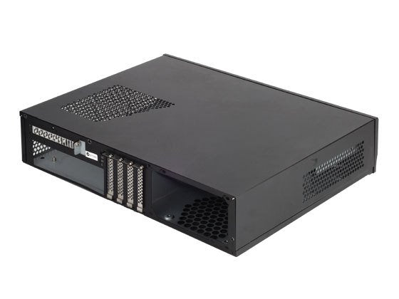 Caja Pc Silverstone Silent Computer Case Sst-Ml03b Milo Slim Htpc Micro Atx, Black