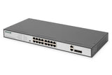 EAN 4016032485667 - Digitus DN-95342-1 switch No administrado Fast Ethernet (10/100) 1U Negro, Plata imagen 1