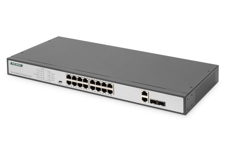 EAN 4016032485667 - Digitus DN-95342-1 switch No administrado Fast Ethernet (10/100) 1U Negro, Plata imagen 1