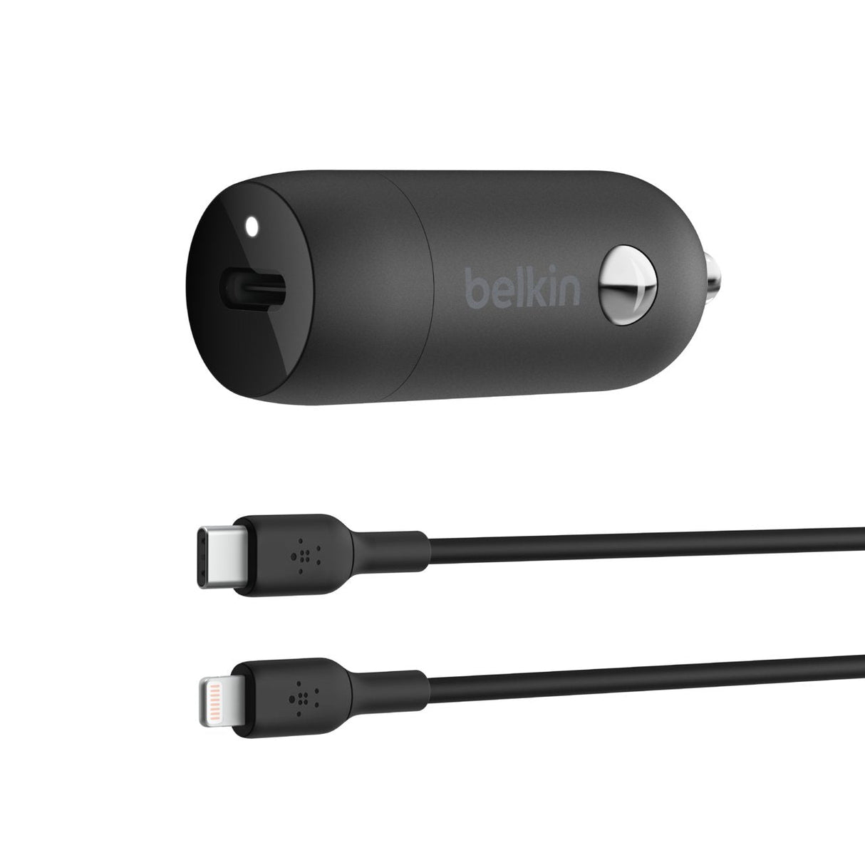 Belkin Usb-C Car Charger  30w Pd 1m Lightning-Cable Cca004bt1mbk5